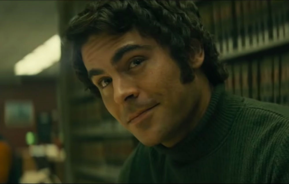 Zac Efron as Ted Bundy in Extremely Wicked, Shockingly Evil and Vile