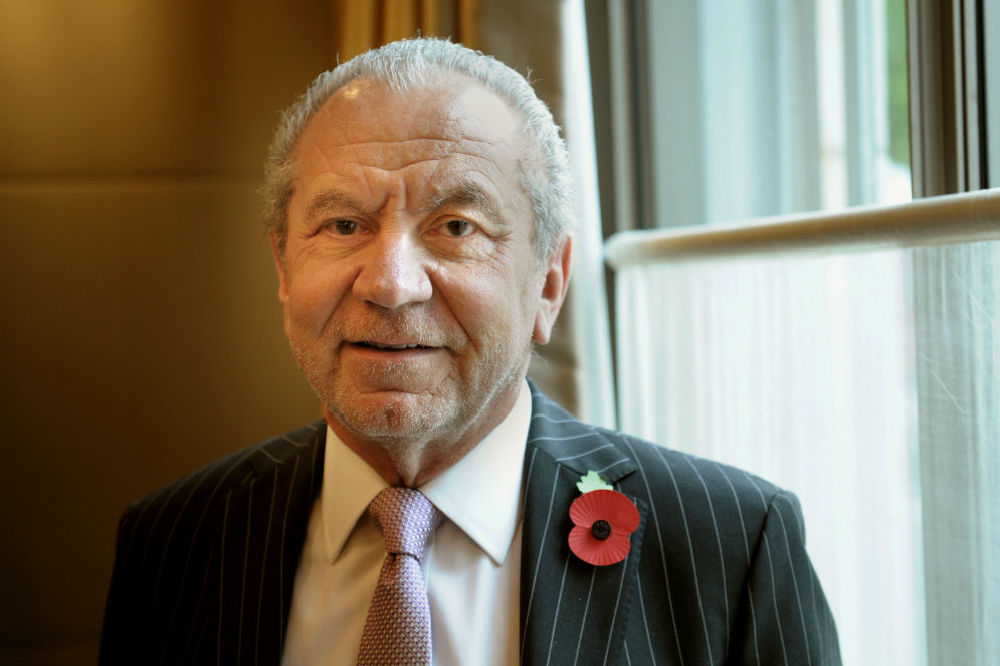 Lord Alan Sugar at a tribute lunch for Graham Norton / Photo Credit: Anthony Devlin/PA Archive/PA Images