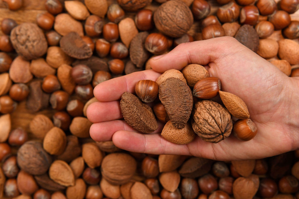 Almonds are a great healthy snack and will kick cravings