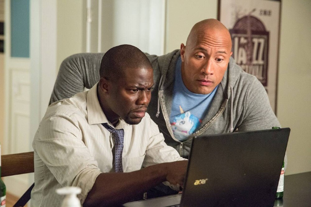 Kevin Hart and Dwayne Johnson in Central Intelligence / Picture Credit: Universal Pictures