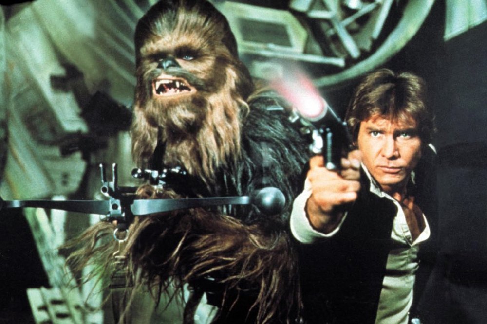Chewbacca and Han Solo / Image credit: Atlaspix / Lucasfilm / Twentieth Century Fox Film Corporation / Alamy Stock Photo