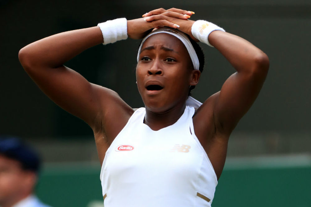 Cori Gauff at Wimbledon 2019 / Photo Credit: Mike Egerton / PA Wire / PA Images