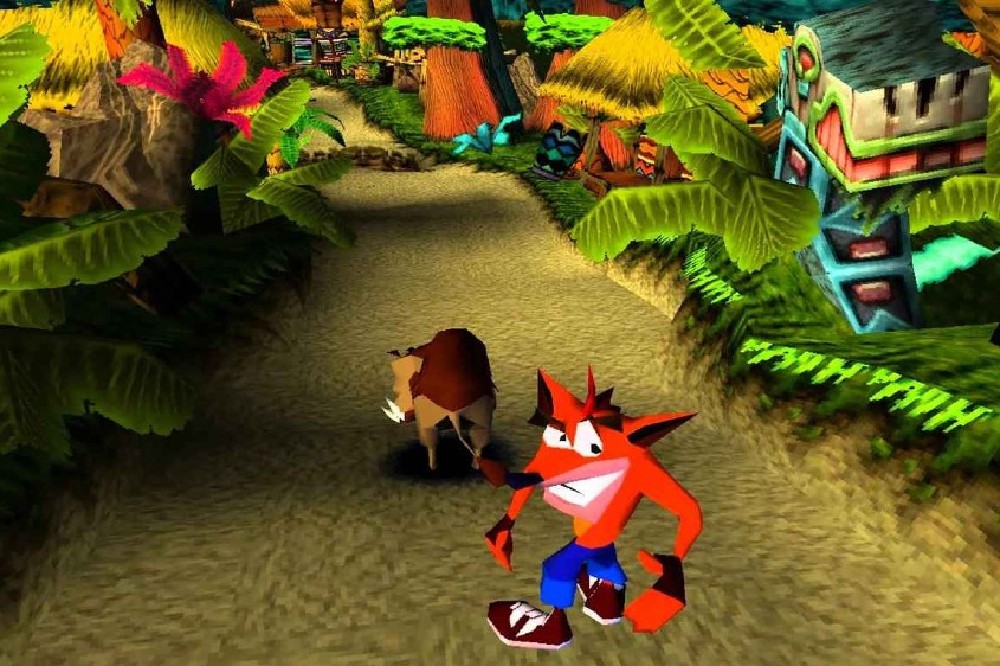 Crash Bandicoot on the PS1 (1994) / Picture Credit: Naughty Dog