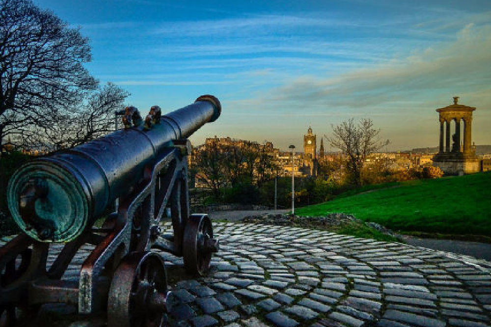 Calton Hill Cannon