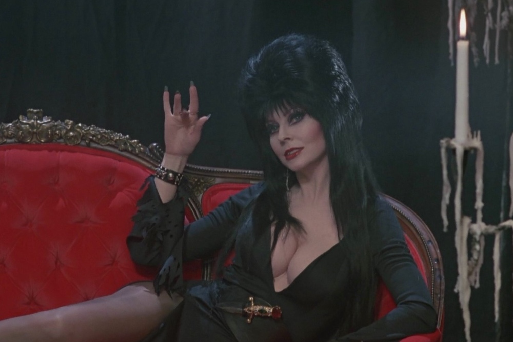 Cassandra Peterson as Elvira in Elvira: Mistress of the Dark / Image credit: New World Pictures