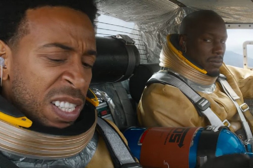 Tej and Roman in space in Fast 9 / Picture Credit: Universal Pictures