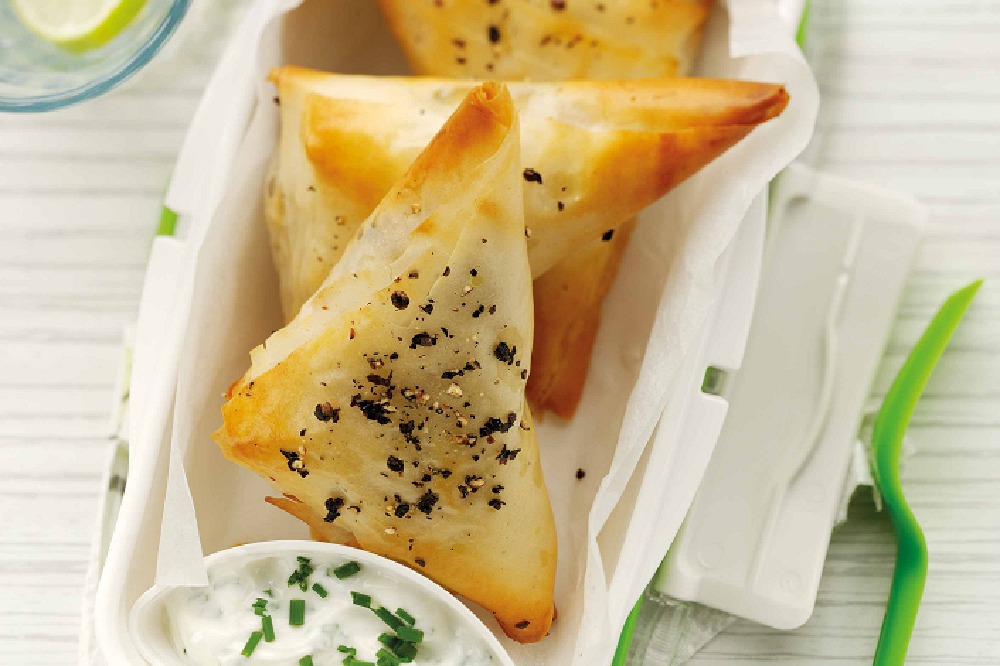 Quick Snacks: Feta and Spinach Parcels