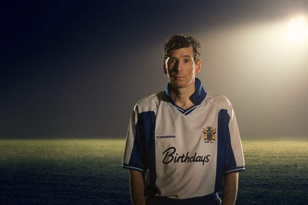 Gerard Kearns as Andy Woodward in Floodlights / Image credit: BBC/Expectation TV/Matt Squire