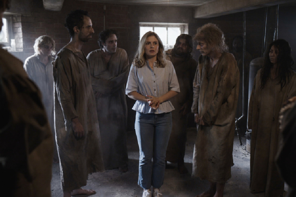 Rose McIver is Samantha in CBS' Ghosts / Picture Credit: CBS