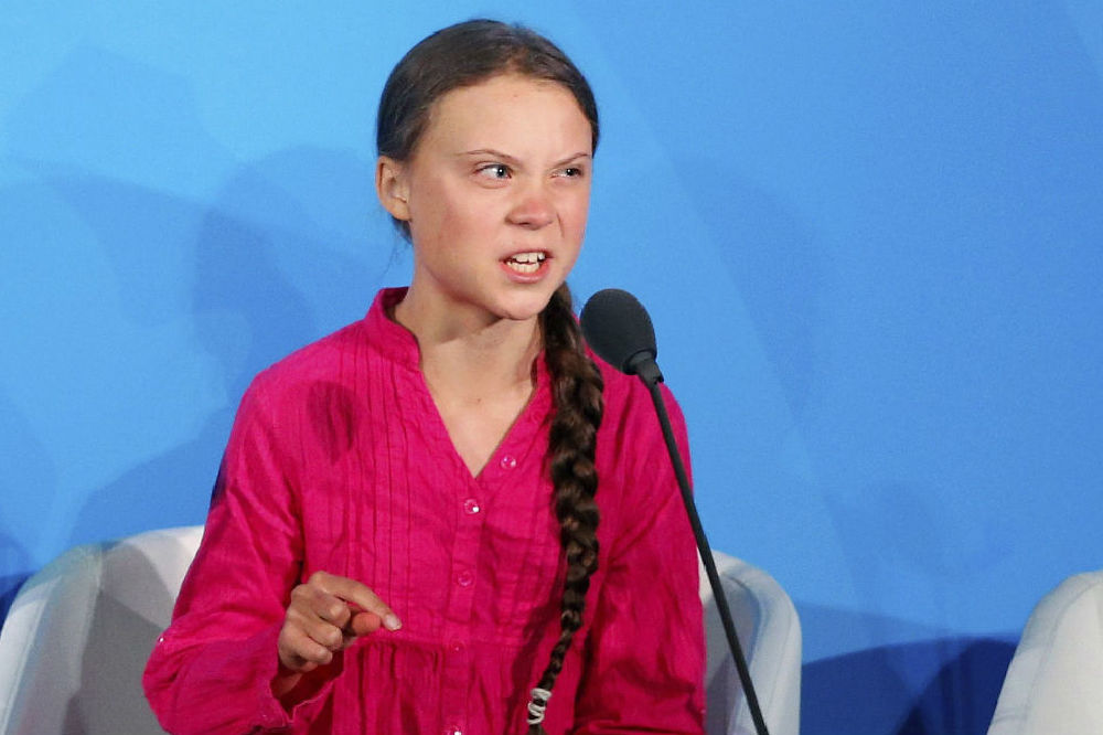 Greta Thunberg at the UN Climate Action Summit / Photo Credit: Jason DeCrow / The Canadian Press / PA Images