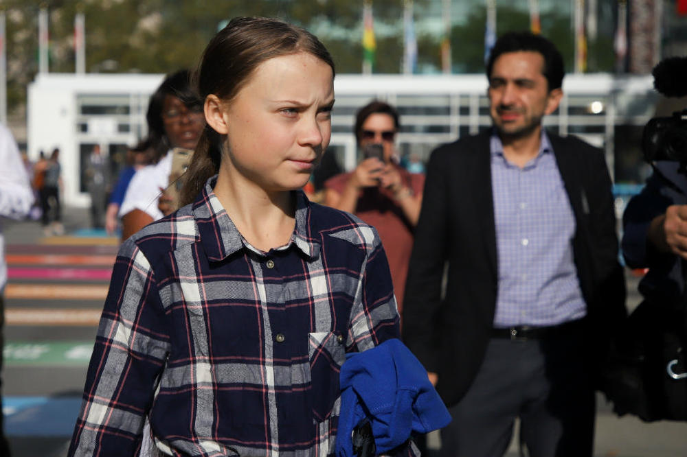Greta Thunberg at the Youth Climate Summit 2019 / Photo Credit: Vanessa Carvalho/Zuma Press/PA Images