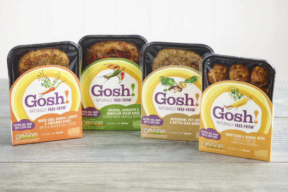 The Gosh! range is available at selected Tesco stores and online for £2.50