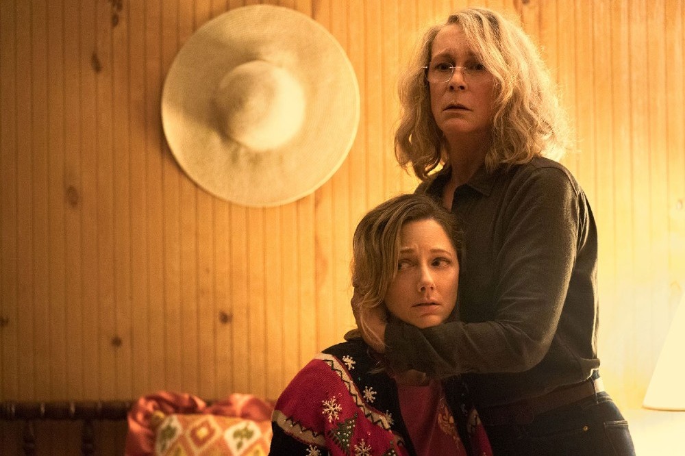Judy Greer and Jamie Lee Curtis in Halloween / Picture Credit: Blumhouse Productions