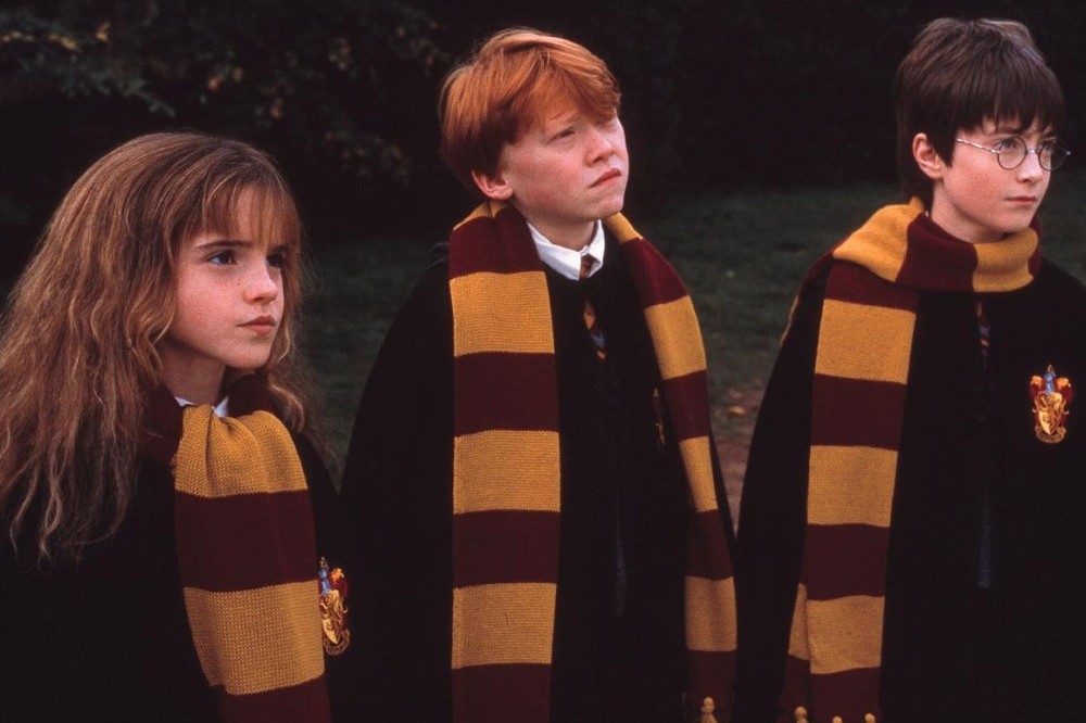 Emma Watson, Rupert Grint and Daniel Radcliffe in Harry Potter and the Philosopher's Stone / Picture Credit: Warner Bros. Pictures