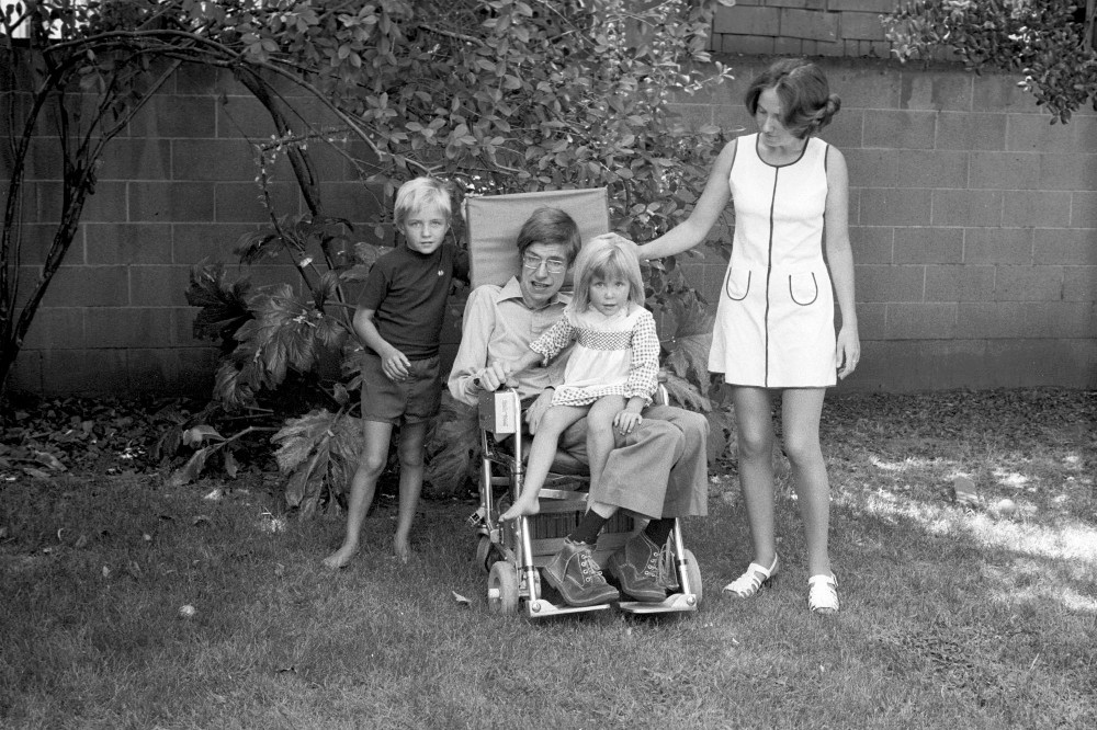 California 1974. Family photograph / Copyright Hawking Estate