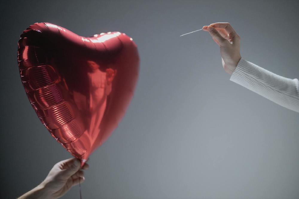 image of a heart shaped balloon