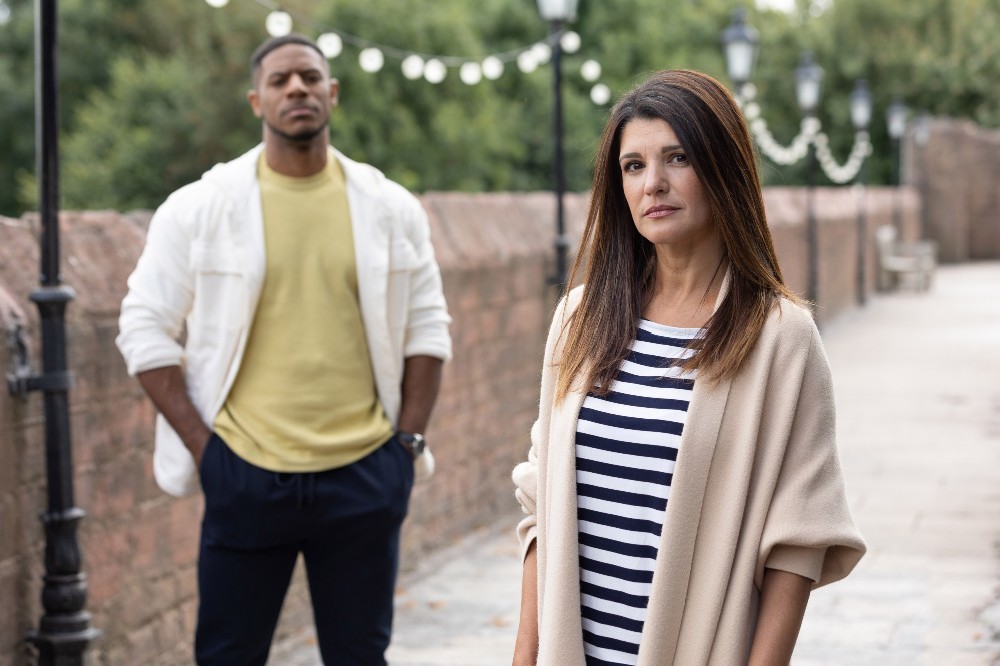 Richard Blackwood and Natalie Anderson / Picture Credit: E4 and Lime Pictures