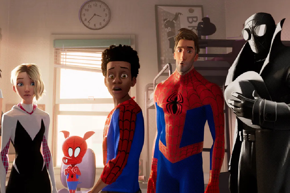 Miles and his Spider-Friends / Picture Credit: Sony Pictures Animation