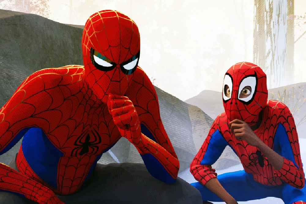 Peter and Miles hatch a plan / Picture Credit: Sony Pictures Animation