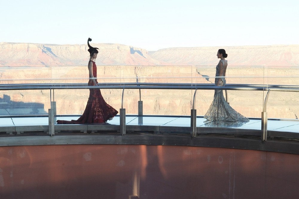 The Grand Canyon was turned into a catwalk