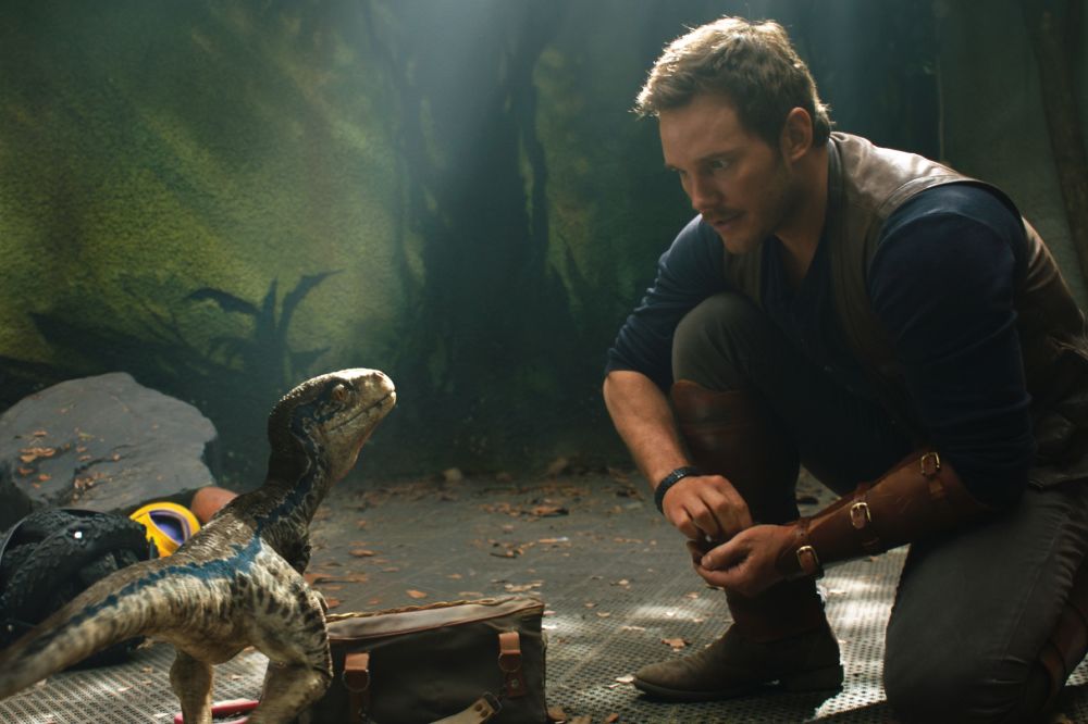 Chris Pratt returns as Owen in Fallen Kingdom