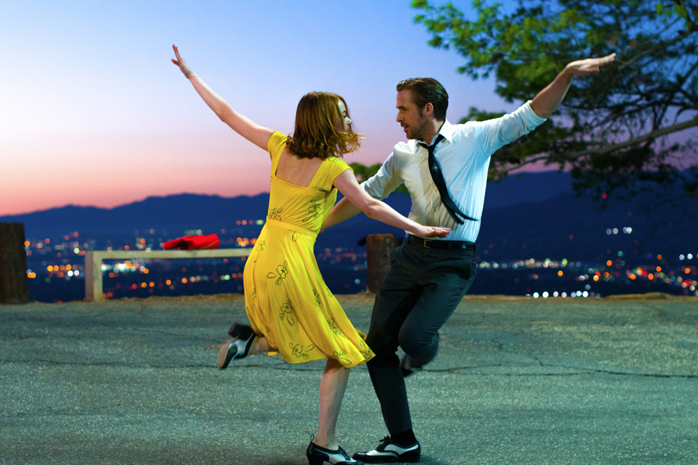 Emma Stone & Ryan Gosling in La La Land