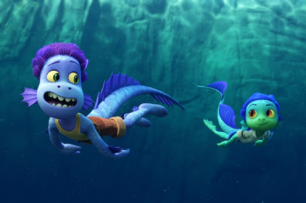 Alberto and Luca in sea monster form / Picture Credit: Disney and Pixar