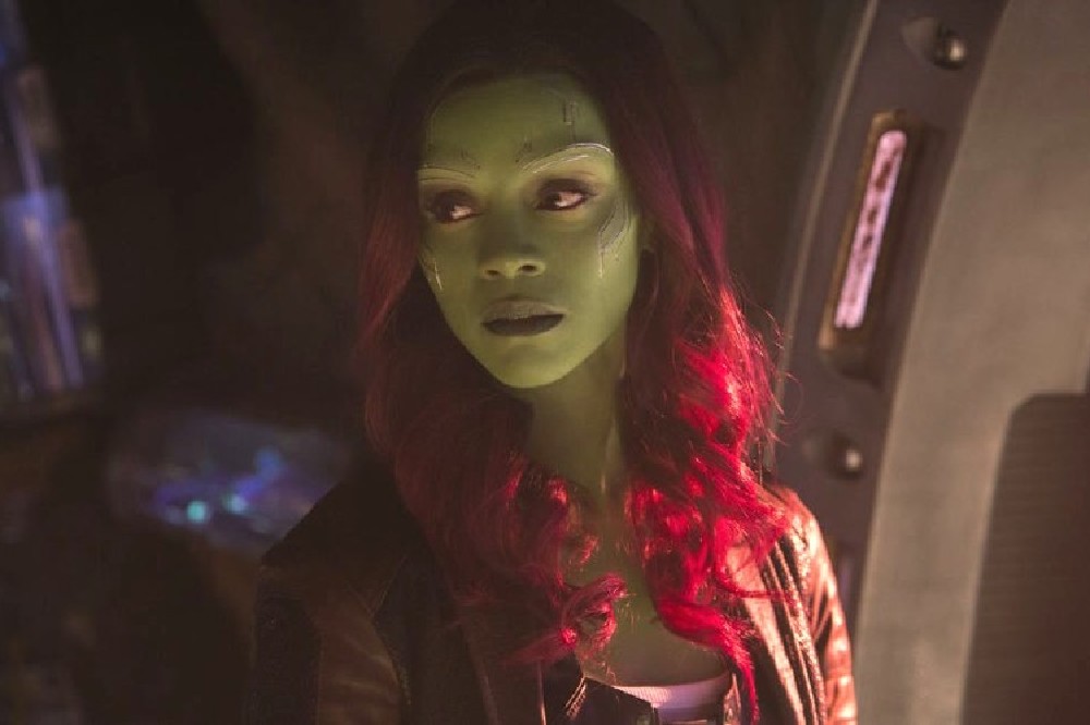 Zoe Saldana as Gamora / Picture Credit: Marvel Studios