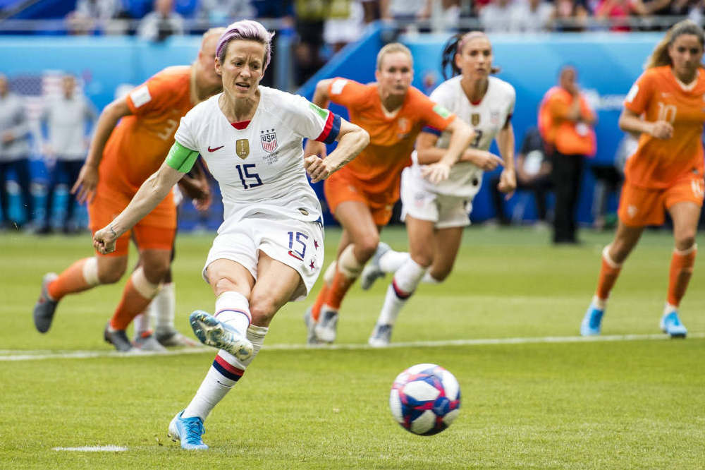 Megan Rapinoe at the 2019 FIFA Women's World Cup / Photo Credit: Petter Arvidson / Imago / PA Images