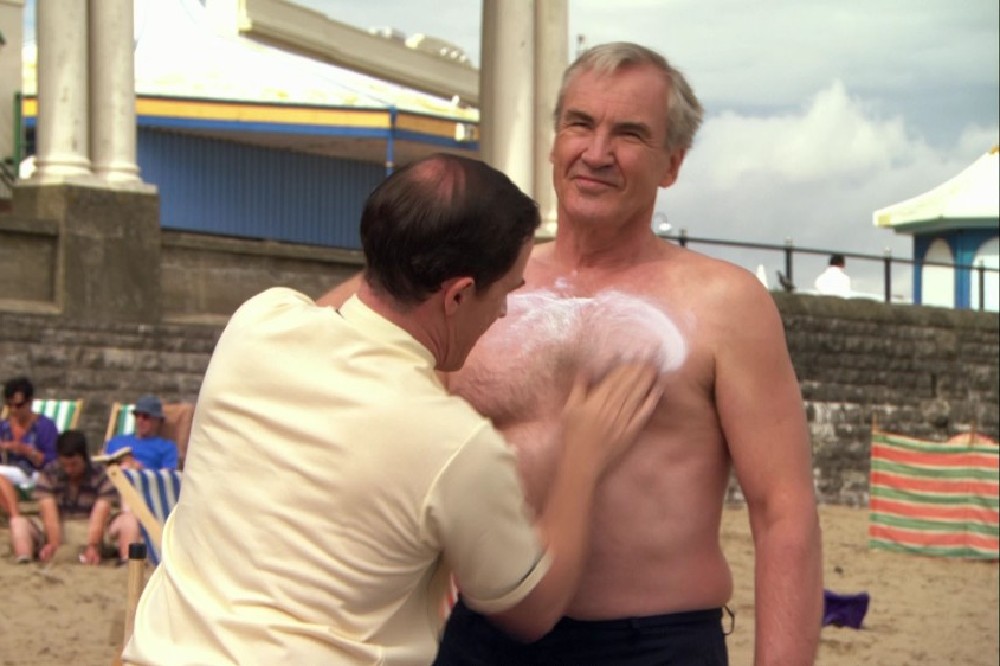 Larry Lamb as Michael Shipman in Gavin and Stacey / Picture Credit: Baby Cow Productions