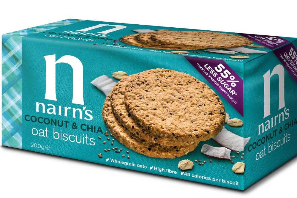 Nairn's Coconut and Chia Oat Biscuits