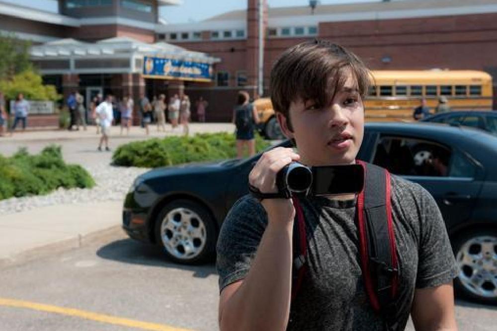 Nathan Kress in Into The Storm