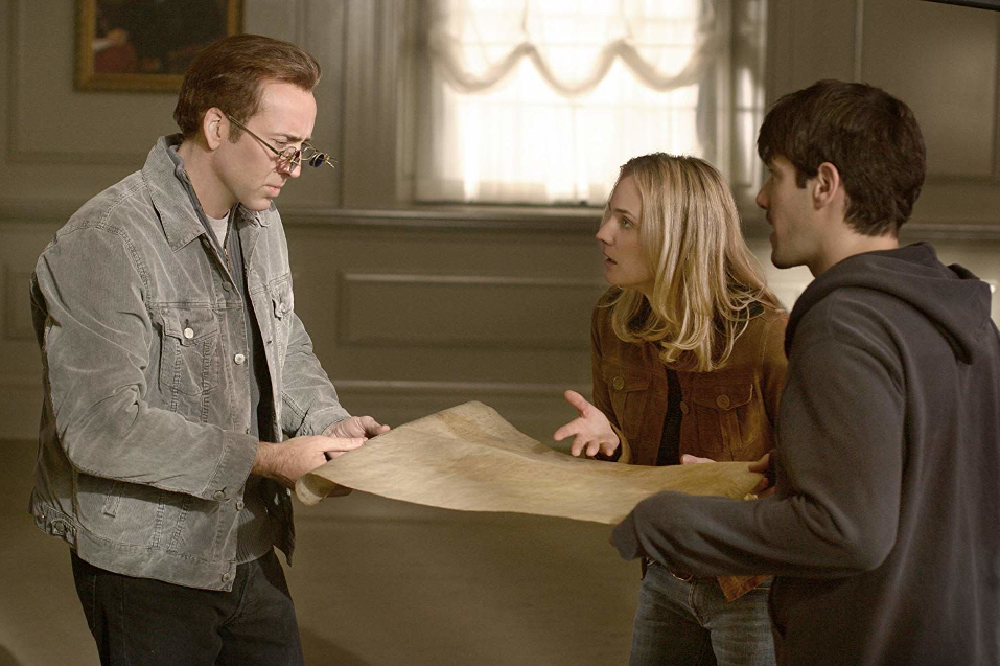 The trio handling the Declaration / Picture Credit: Touchstone Pictures