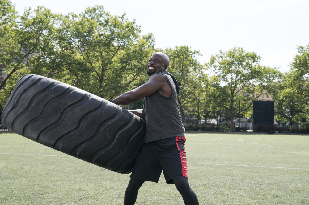 Mike Colter as Luke Cage / Photo Credit: David Lee/Netflix