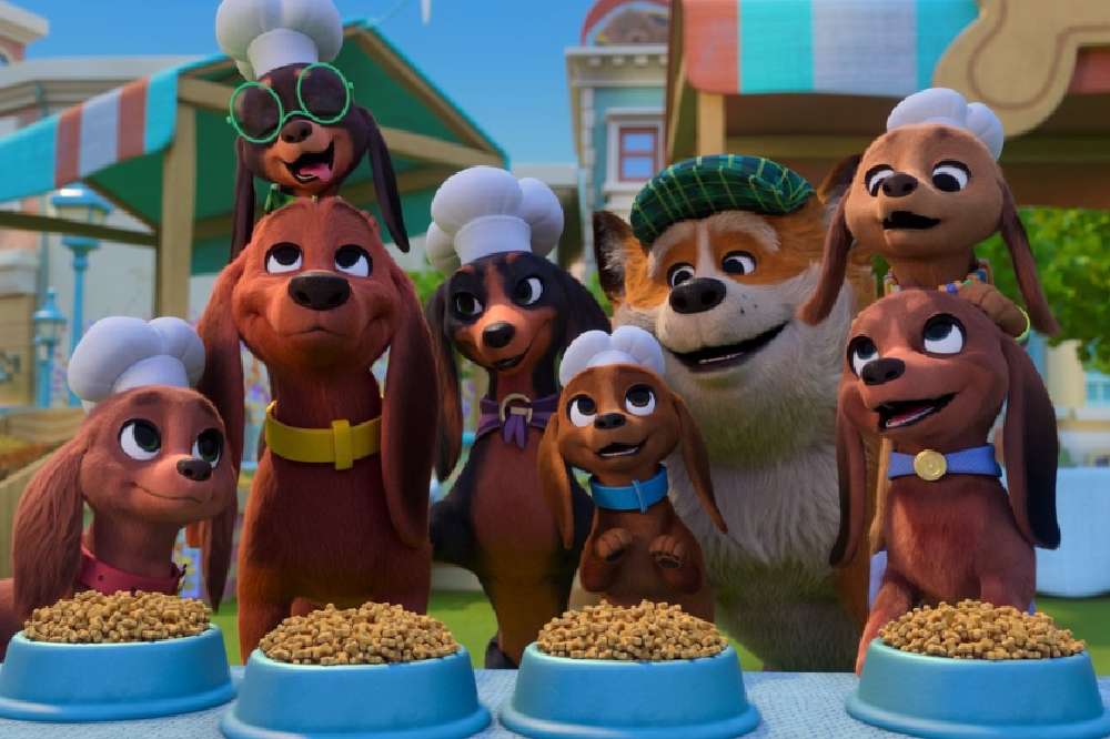 Introducing Pretzel, his family, and the residents of Muttgomery! / Picture Credit: Apple TV+