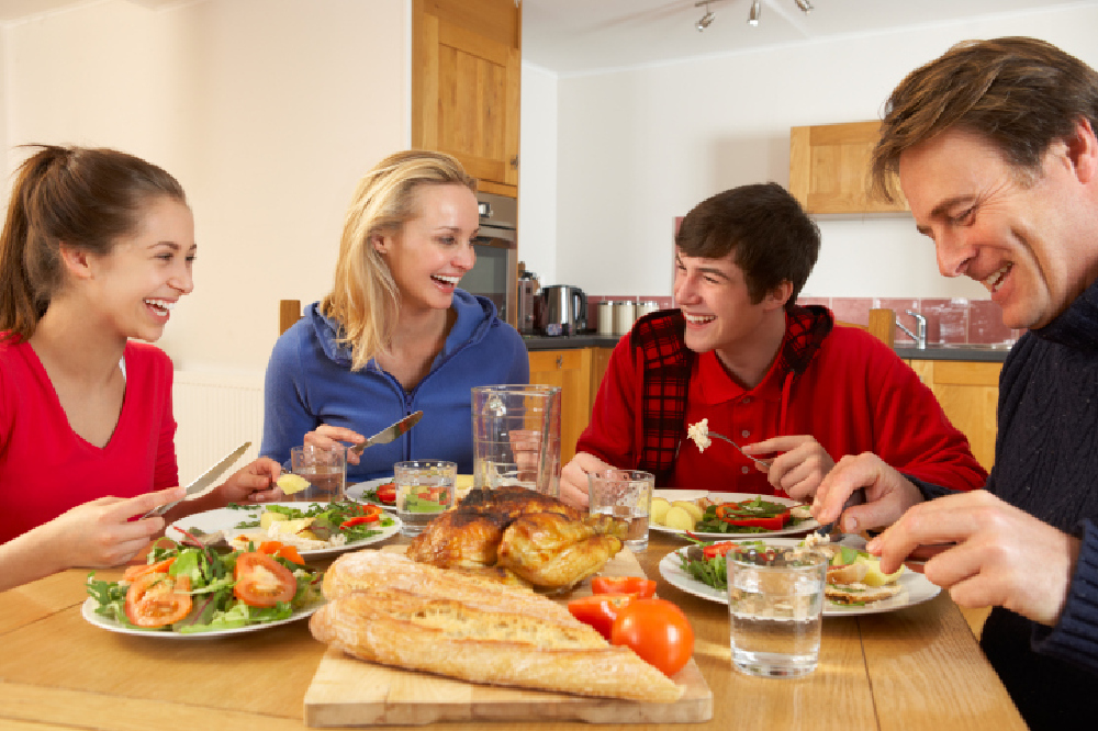 Family meal times are important for your child's development