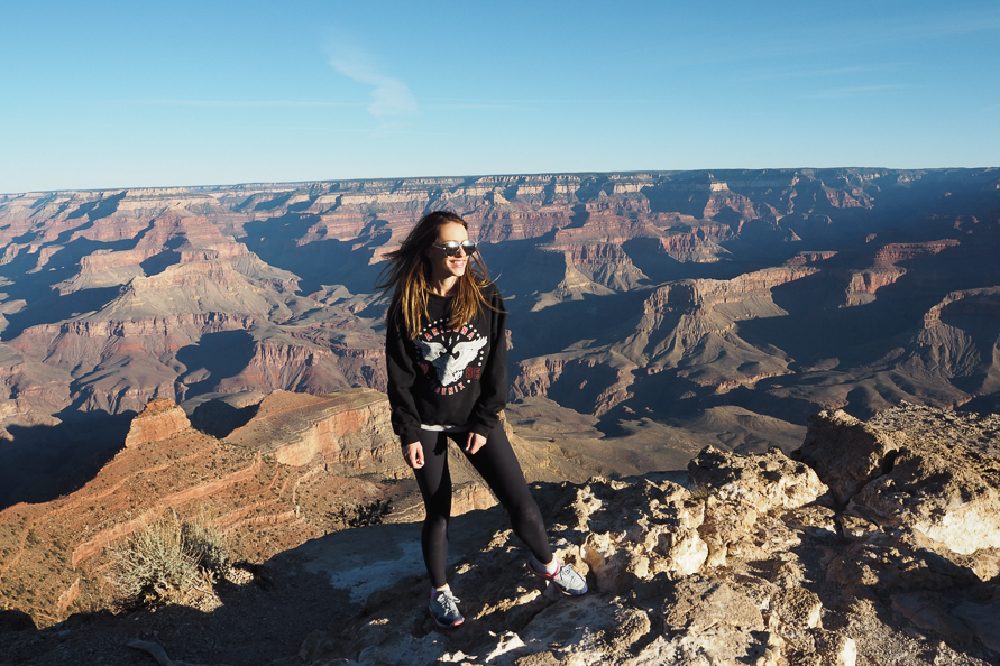 Sabrina at The Grand Canyon