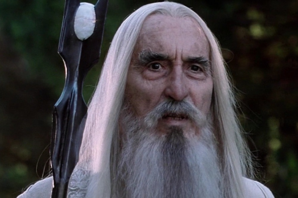 Christopher Lee as Saruman / Image credit: New Line Cinema