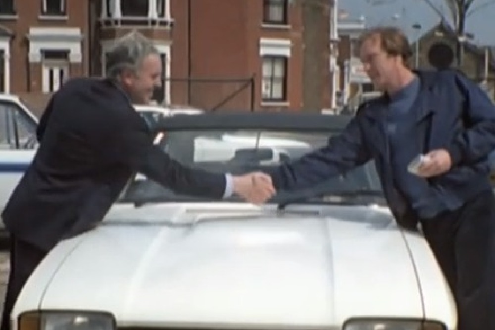 Dennis Waterman as Terry McCann and George Cole as Arthur Daley