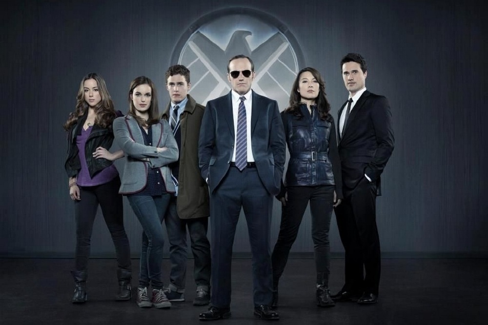 The cast of Agents Of S.H.I.E.L.D