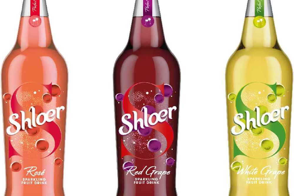 Shloer Rose, Red Grape and White Grape Sparkling Fruit Drink, available from www.tesco.com now