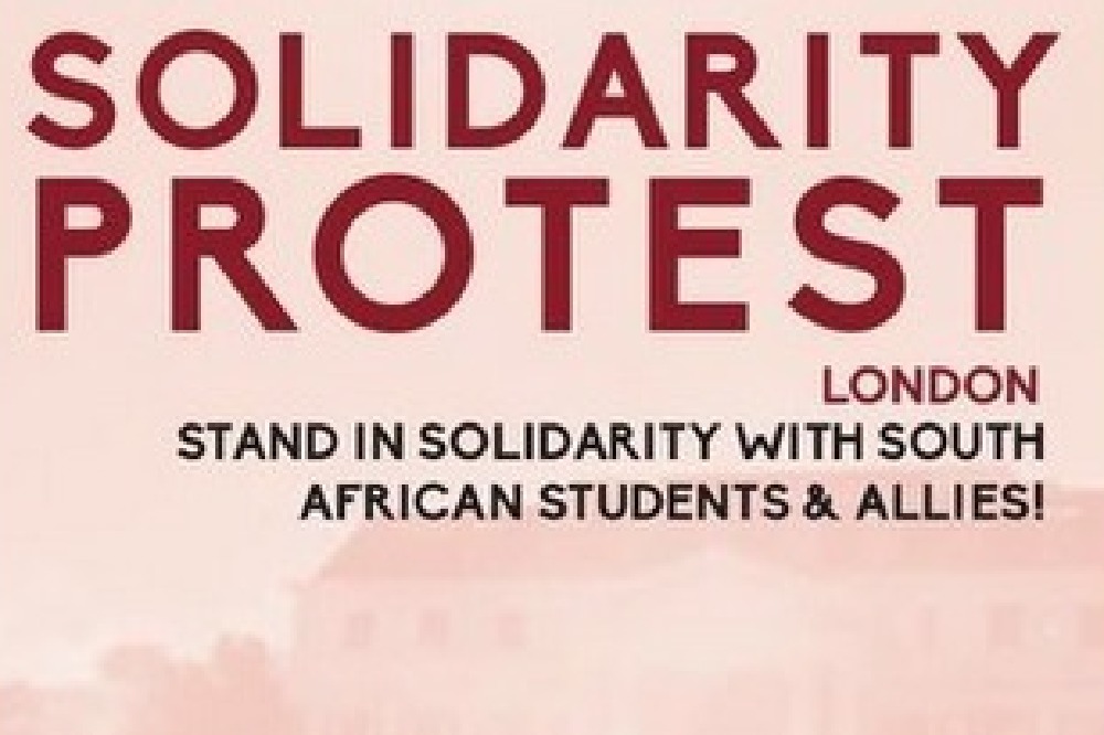 Solidarity March by London Students