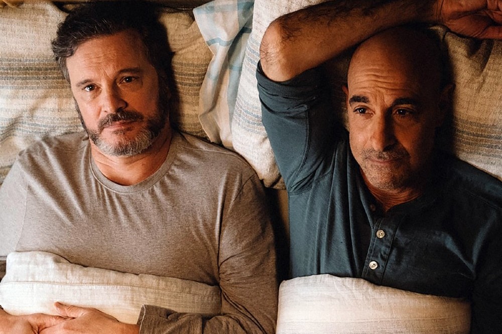 Colin Firth and Stanley Tucci in Supernova / Picture Credit: StudioCanal