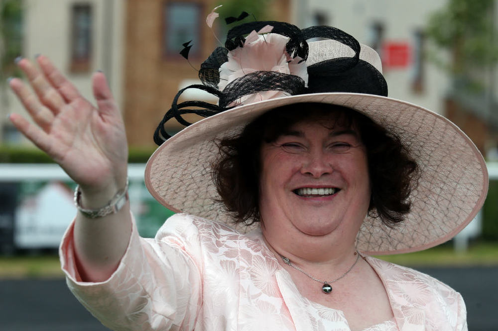 Susan Boyle at Stobo Castle Ladies Day in 2015 / Photo Credit: Andrew Milligan/PA Archive/PA Images