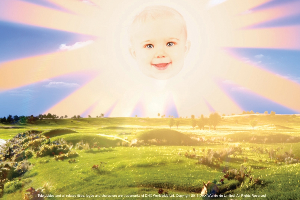 The Sun Baby From Teletubbies Now With Images Teletubbies Birthday Images