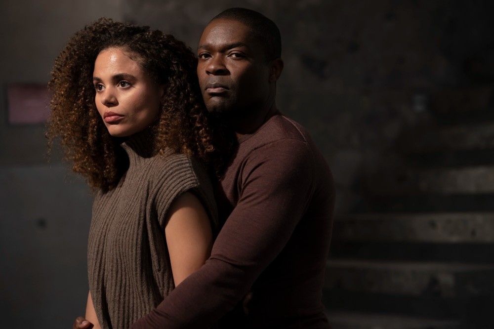 Jessica Plummer and David Oyelowo in The Girl Before / Picture Credit: 42
