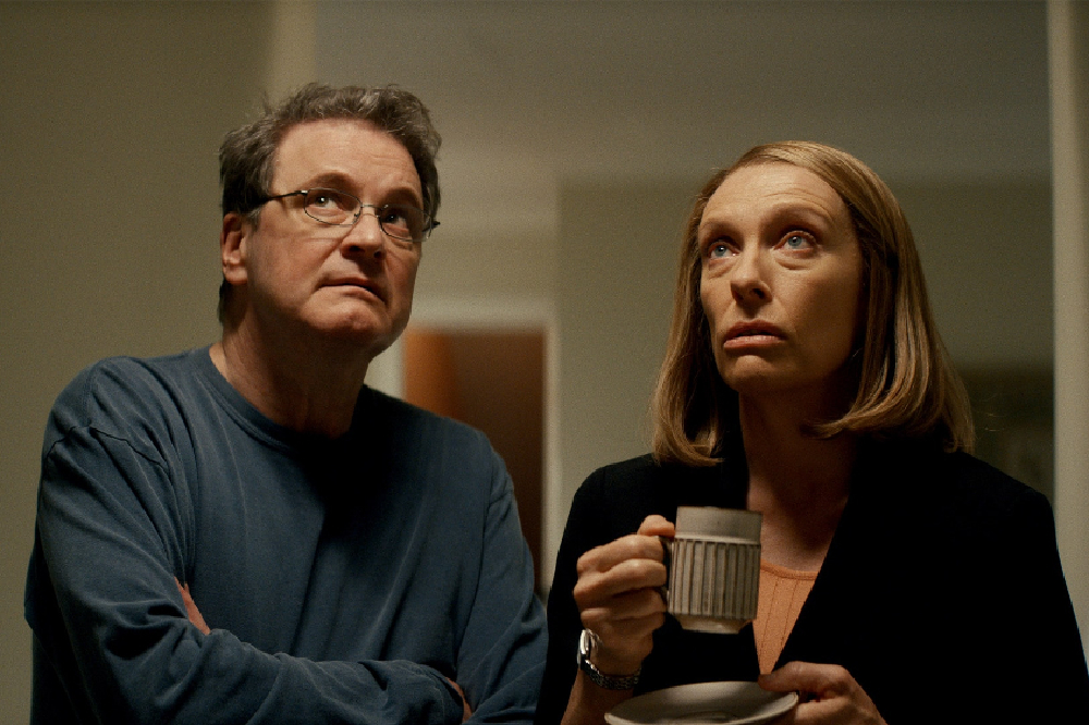 Colin Firth and Toni Collette in The Staircase / Picture Credit: Sky