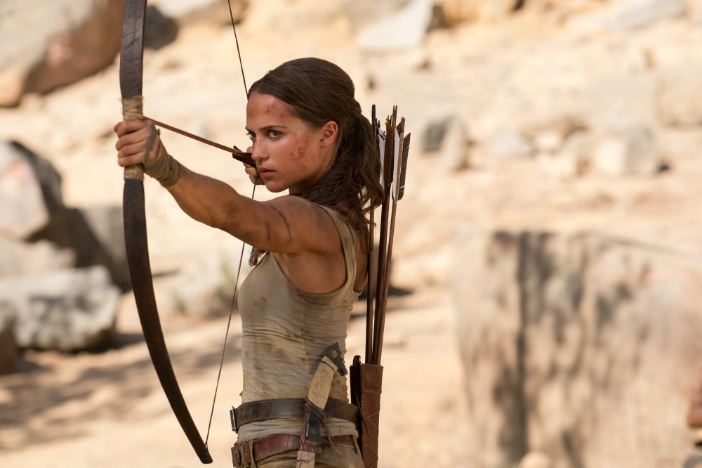 Alicia Vikander debuts as Lara Croft in Tomb Raider
