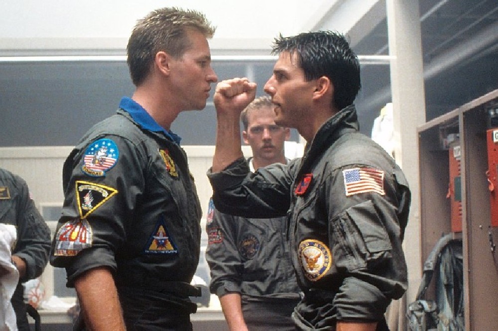 Val Kilmer and Tom Cruise in Top Gun, 1986 / Picture Credit: Paramount Pictures