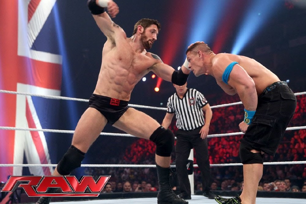 Barrett versus John Cena / Credit: WWE